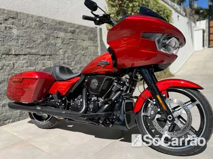 Harley Davidson TOURING ROAD GLIDE FLTRX na cor Laranja em Curitiba / PR - 6948466