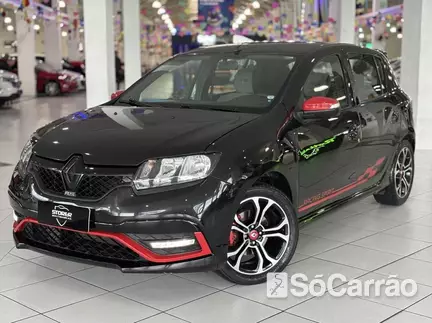 Renault SANDERO RS RACING SPIRIT 2.0 16V HIFLEX na cor Preta em Curitiba / PR - 6847039