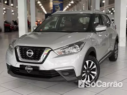 Nissan KICKS S 1.6 16V na cor Prata em Curitiba / PR - 6976289