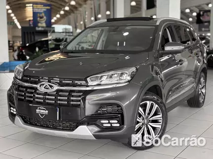 Chery TIGGO 8 TXS 1.6 16V TB GDI AT7 na cor Cinza em Curitiba / PR - 6976305