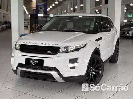 Land Rover RANGE ROVER EVOQUE DYNAMIC TECH PACK 2.0 TB-SI4 na cor Branca em Curitiba / PR - 6976377