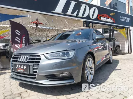 Audi A3 SEDAN AMBITION 1.8 16V TFSI S TRONIC na cor Prata em Campinas / SP - 6853521