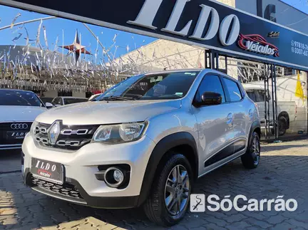 Renault KWID INTENSE 1.0 12V SCE na cor Prata em Campinas / SP - 6862228