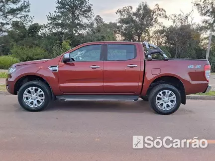 Ford RANGER CD FX4 4X4 3.2 20V TDCI AT na cor Vermelha no Porto Alegre / RS - 6859426