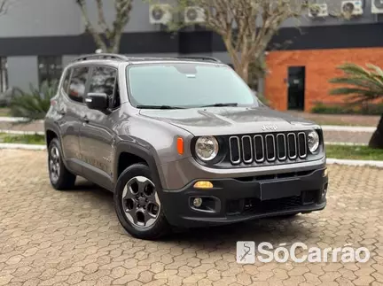 JEEP RENEGADE (AUDIO BOOSTER) 1.8 16V AT6 na cor Cinza no Porto Alegre / RS - 6929033