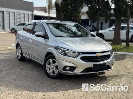 Chevrolet PRISMA LT 1.4 8V AT6 ECO na cor Prata no Porto Alegre / RS - 6935872