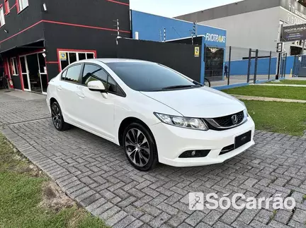 Honda CIVIC LXR 2.0 16V AT5 na cor Branca em Curitiba / PR - 6850298