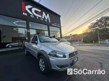 Fiat STRADA CD HARD WORKING 1.4 8V na cor Prata em Campinas / SP - 6948588