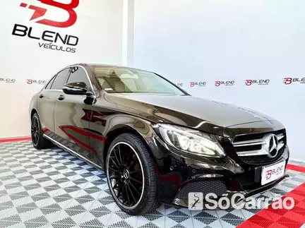 Mercedes C 180 AVANTGARDE 1.6 TB FF na cor Preta em Ponta Grossa / PR - 6913994