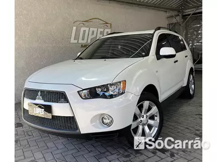 Mitsubishi OUTLANDER 2WD 2.0 16V AT na cor Branca em Joinville / SC - 6935845
