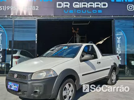 Fiat STRADA CS WORKING 1.4 8V na cor Branca no Canoas / RS - 6917001