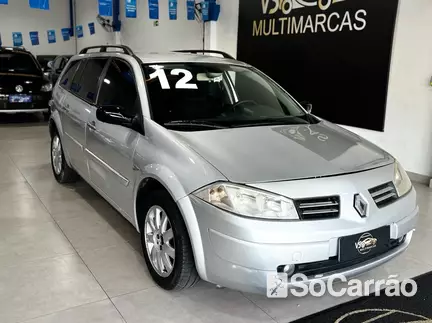 Renault MEGANE SEDAN EXPRESSION 1.6 16V HIFLEX na cor Prata no Canoas / RS - 6917506