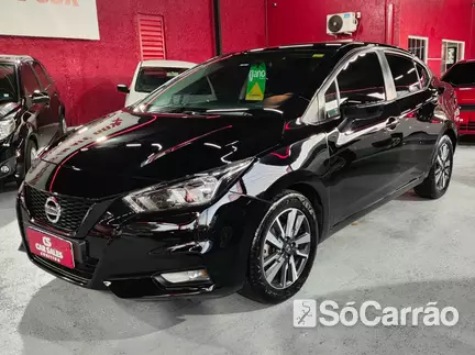 Nissan VERSA ADVANCE 1.6 16V CVT na cor Preta em Curitiba / PR - 6932433