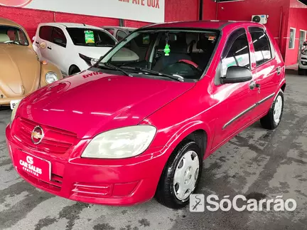 Chevrolet CELTA SPIRIT N.GERACAO 1.0 VHC-E 8V FLEXPOWER na cor Vermelha em Curitiba / PR - 6960963