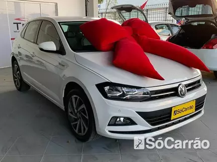 Volkswagen POLO HIGHLINE 200 1.0 12V TSI AT6 na cor Branca em Curitiba / PR - 6943345