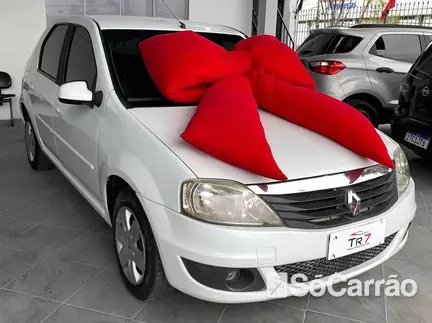 Renault LOGAN EXPRESSION 1.6 8V HIPOWER na cor Branca em Curitiba / PR - 6957593