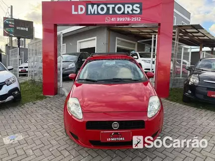 Fiat PUNTO (CONFORT) 1.4 8V na cor Vermelha em Curitiba / PR - 6930474