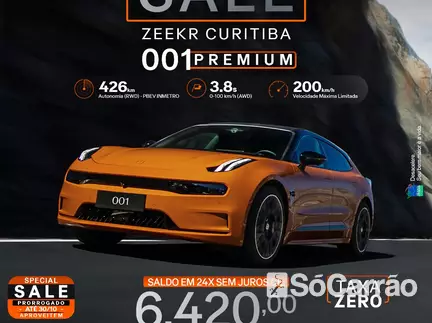 Zeekr 001 PREMIUM AWD AT na cor Cinza em Curitiba / PR - 6967258