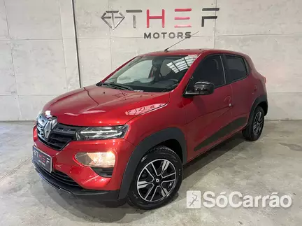 Renault KWID INTENSE 1.0 12V na cor Branca no Gravataí / RS - 6951646