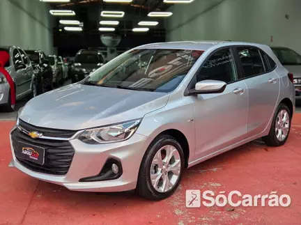 Chevrolet ONIX LTZ 1.0 TB 12V MT6 na cor Prata em Campinas / SP - 6913802