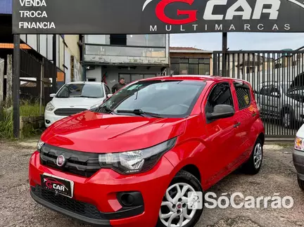 Fiat MOBI EASY ON 1.0 8V na cor Vermelha no Viamão / RS - 6910400