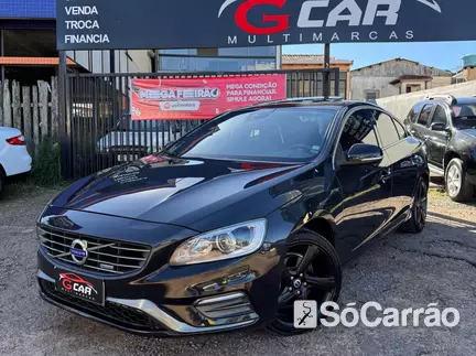 Volvo S60 T5 R-DESIGN FWD 2.0 TB AT na cor Cinza no Viamão / RS - 6910469