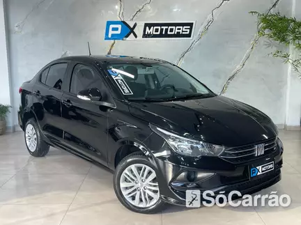 Fiat CRONOS DRIVE CVT 1.3 8V FIREFLY na cor Preta no Gravataí / RS - 6914392