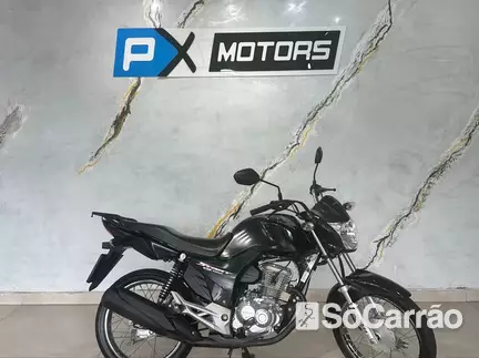 Honda CG 160 CG 160 START ES na cor Preta no Gravataí / RS - 6924177