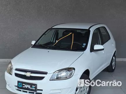 Chevrolet CELTA LT 1.0 VHC-E 8V FLEXPOWER na cor Branca em Curitiba / PR - 6932695