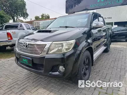 Toyota HILUX CD SRV 4X4 3.0 na cor Preta em Curitiba / PR - 6915083
