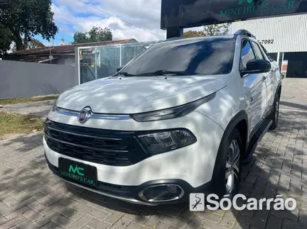 Fiat TORO VOLCANO 4X4 2.0 16V AT9 na cor Branca em Curitiba / PR - 6915092