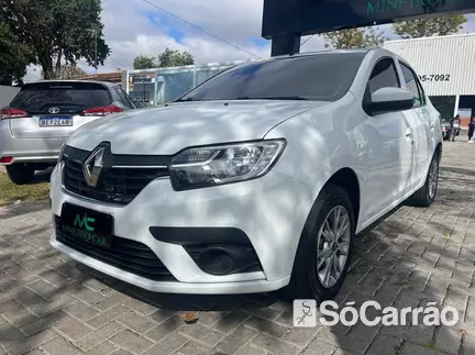 Renault LOGAN ZEN 1.6 16V SCE na cor Branca em Curitiba / PR - 6928387