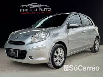 Nissan MARCH S 1.6 16V na cor Prata em Blumenau / SC - 6919944