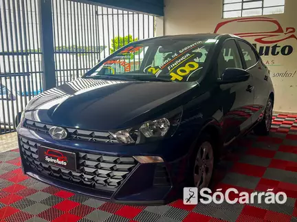 Hyundai HB20 COMFORT 1.0 MT5 na cor Azul em Blumenau / SC - 6920783