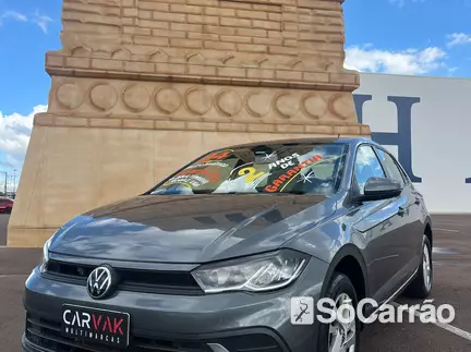 Volkswagen POLO COMFORTLINE 170 1.0 12V TSI AT6 na cor Cinza em Blumenau / SC - 6921233
