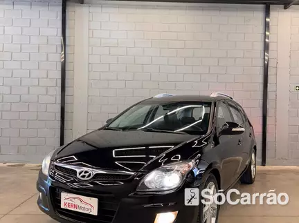 Hyundai I30 CW GLS 2.0 16V AT na cor Preta no Canoas / RS - 6929074