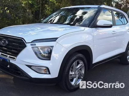 Hyundai CRETA COMFORT 1.0 12V TB AT na cor Branca em Curitiba / PR - 6919727