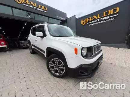 JEEP RENEGADE LONGITUDE(TECNOLOGIA1) 1.8 16V AT6 na cor Branca em JUNDIAI / SP - 6928035