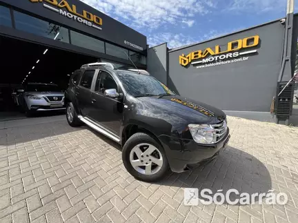 Renault DUSTER DYNAMIQUE 2.0 16V AT HIFLEX na cor Preta em JUNDIAI / SP - 6936973