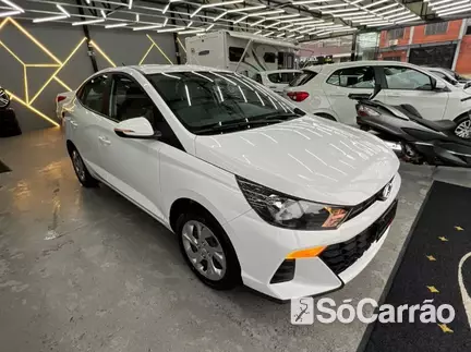 Hyundai HB20S COMFORT 1.0 12V na cor Branca no Canoas / RS - 6927501