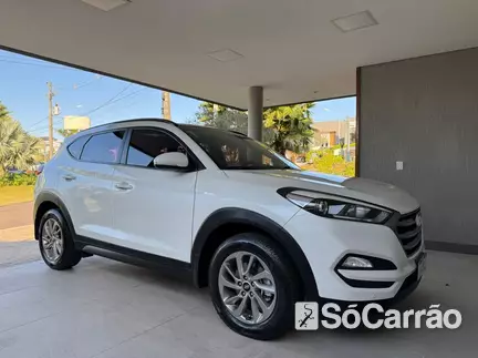 Hyundai TUCSON GLS 4X2 2.0 16V AT na cor Branca no Canoas / RS - 6928085