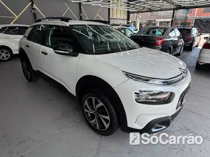 Citroen C4 CACTUS SHINE 1.6 16V AT na cor Branca no Canoas / RS - 6967471