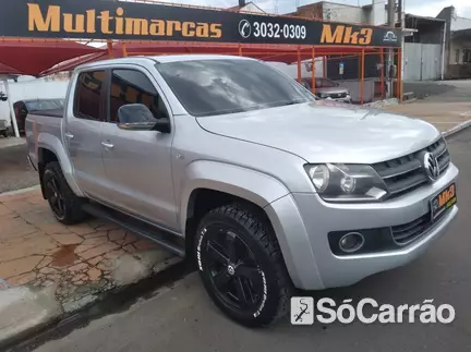 Volkswagen AMAROK CD 4X4 2.0 TDI na cor Prata no Canoas / RS - 6962120