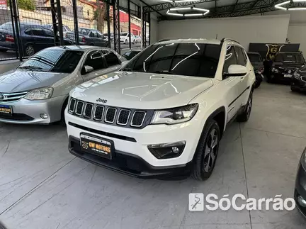 JEEP COMPASS LONGITUDE 4X2 2.0 16V AT6 na cor Branca em Campinas / SP - 6932109