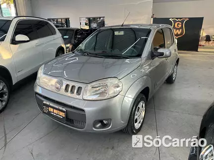 Fiat UNO ATTRACTIVE(CELEBRATION4) 1.4 8V EVO na cor Cinza em Campinas / SP - 6933906