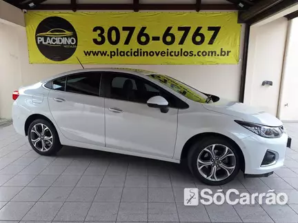 Chevrolet CRUZE PREMIER II 1.4 TURBO AT na cor Branca em São José / SC - 6950978