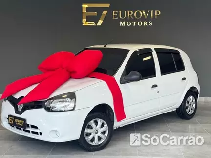 Renault CLIO (CONF) 1.0 16V HIFLEX na cor Branca em Curitiba / PR - 6936672