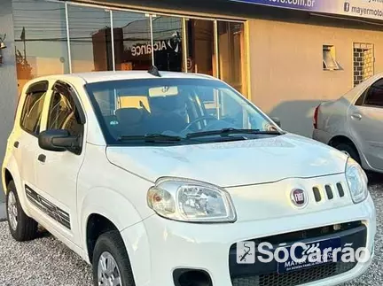 Fiat UNO VIVACE 1.0 8V EVO na cor Branca em VENTANIA / PR - 6986400
