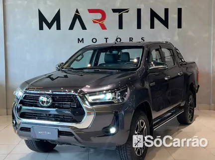 Toyota HILUX CD 4X4 2.8 na cor Cinza em JUNDIAI / SP - 6945419