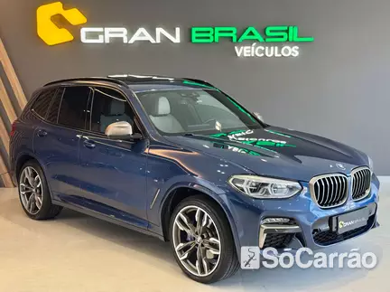 BMW X3 M40I 4X4 3.0 TB 24V na cor Azul em Curitiba / PR - 6947249